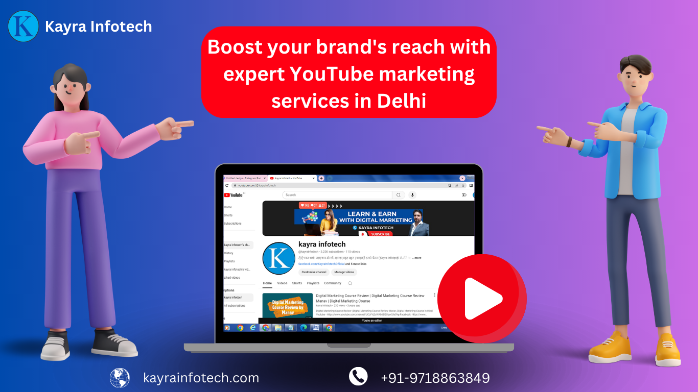 YouTube Marketing Service in Delhi, India